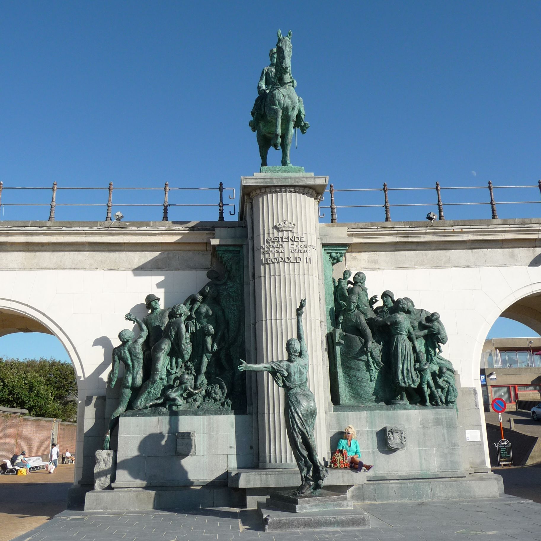 Equestrian statue of Leopold II, Ostend
