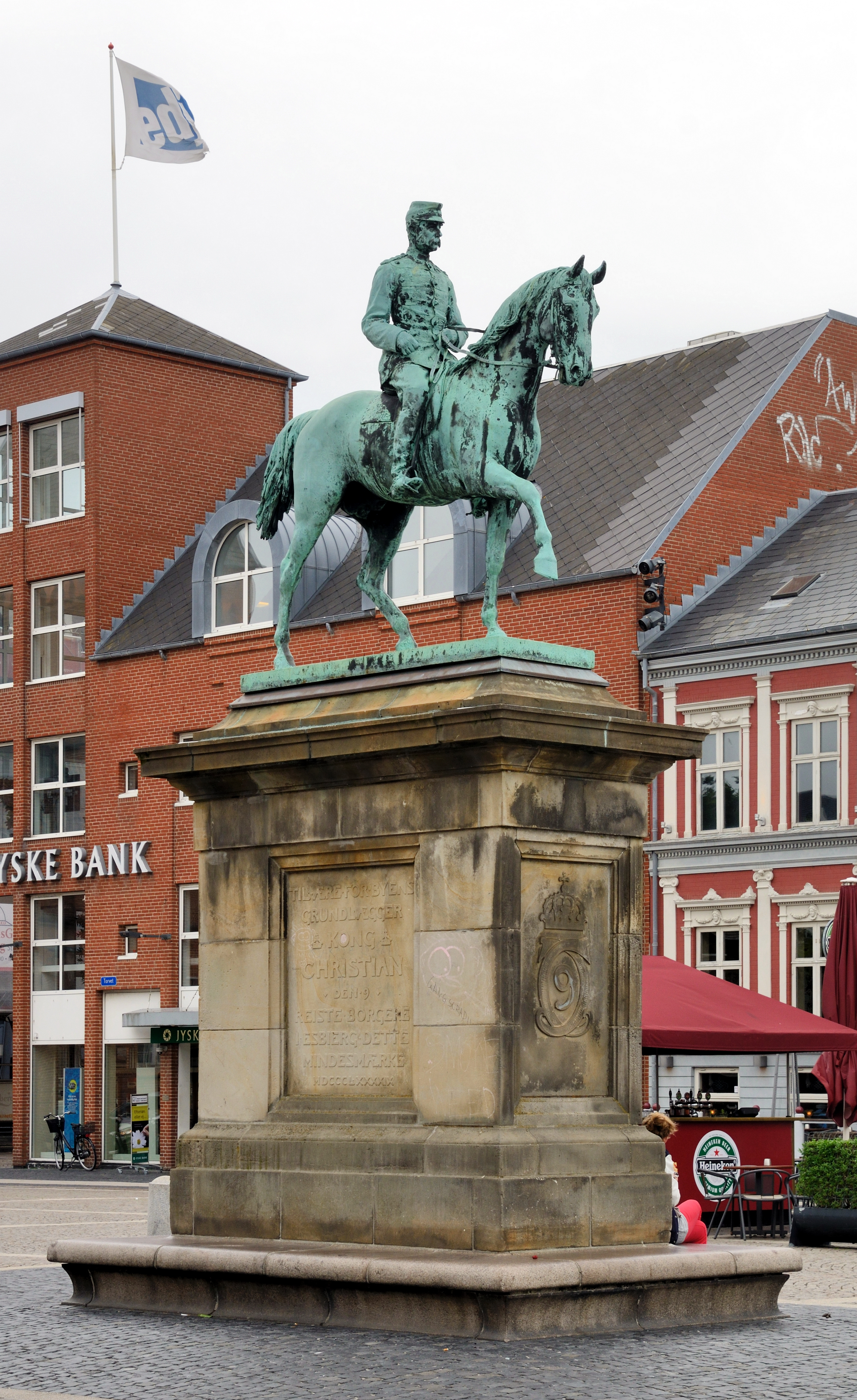 Equestrian statue of Christian IX, Esbjerg