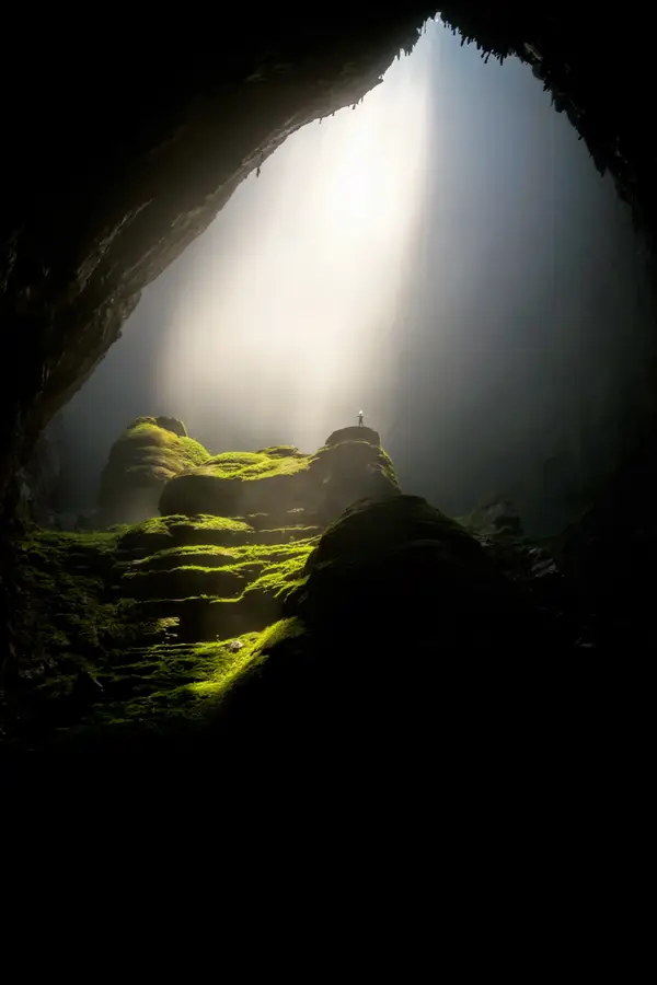 Son Doong Cave Expedition: climb the 90 m great wall of vietnam on ladders and fixed ropes to exit